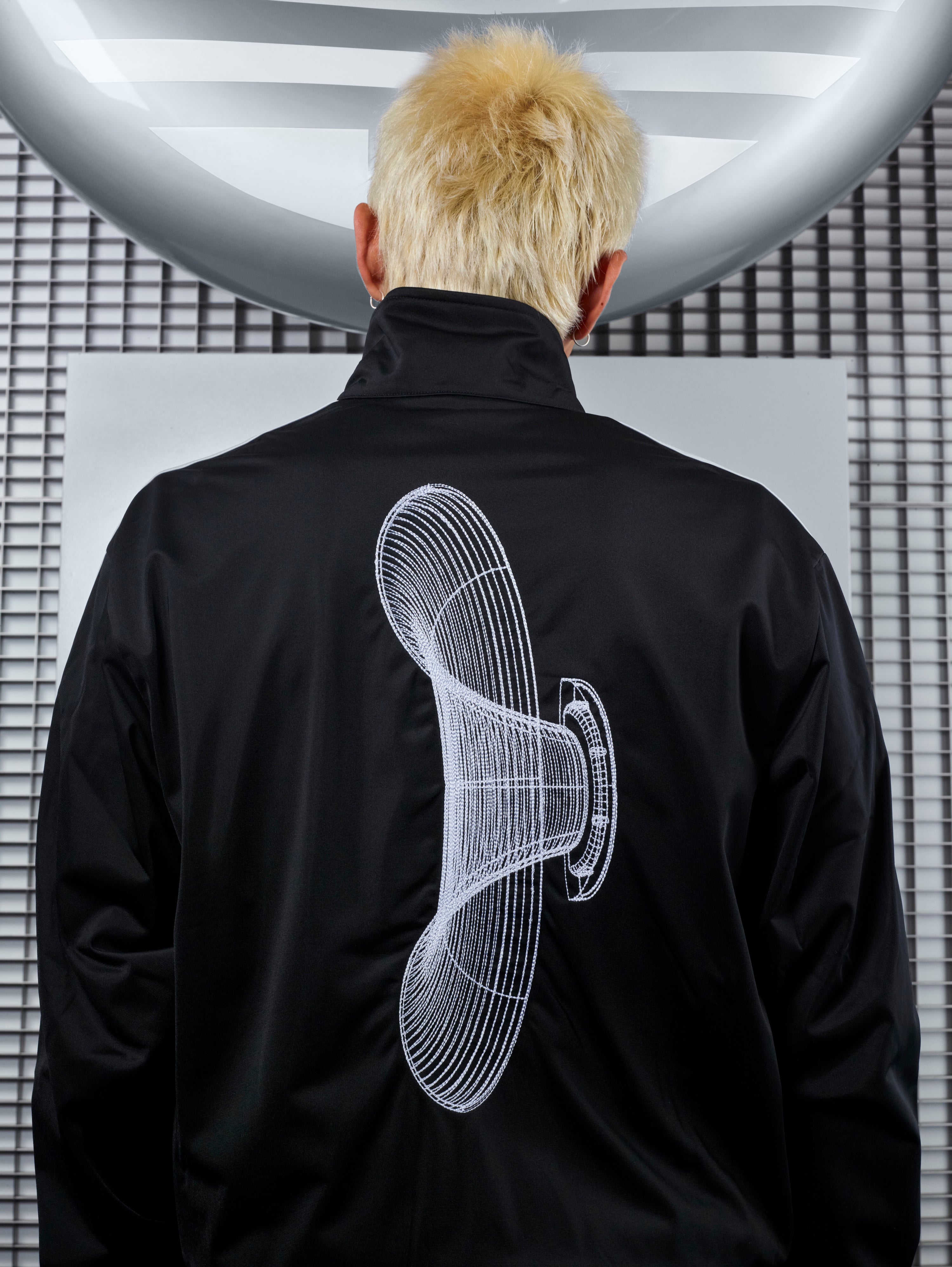 Silence Please × adidas Originals — Firebird Track Jacket